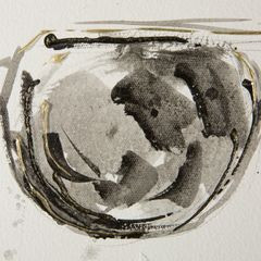 Obraz FANCY 2 kremowy ręcznie malowany na płótnie Eurofirany - 35 x 45 cm - kremowy 2