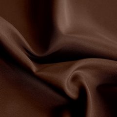 Zasłona gotowa RITA długa brązowa z matowej gładkiej tkaniny  140x270 cm na taśmie - 200 x 280 cm - brązowy 4