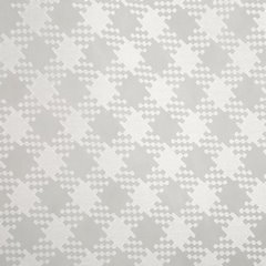 Kamila biała firana ze wzorem klasycznej kratki 140x250 cm na przelotkach - 140 x 250 cm - biały 3