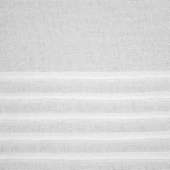 Zasłona ENZO z etaminy z motywem poziomych prążków Eurofirany - 140 x 250 cm - biały 3