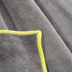 Ręcznik plażowy IGA szybkoschnący Eurofirany - 80 x 160 cm - stalowy 5
