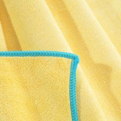 Ręcznik kąpielowy IGA żółty szybkoschnący Eurofirany - 80 x 160 cm - żółty 8