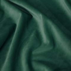 Zasłona ciemna zielona VILLA z ekskluzywnego welwetu 140x250 cm na 10 przelotkach Eurofirany - 140 x 250 cm - ciemnozielony 4