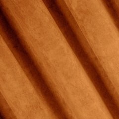 RIA ruda zasłona z welwetu na 10 przelotkach 140x250 cm Eurofirany - 140 x 250 cm - rudy 2