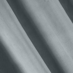 Zasłona HIERA z matowego welwetu Eurofirany - 140 x 250 cm - stalowy 2