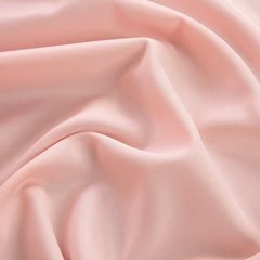 Evita pudrowa zasłona z matowej tkaniny gładka 140x250 cm na przelotkach Eurofirany - 140 x 250 cm - pudrowy róż 4