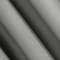 Zasłona zaciemniająca srebrna LOGAN z matowej tkaniny typu blackout 135x270 cm na taśmie Eurofirany - 135 x 270 cm - szary 2