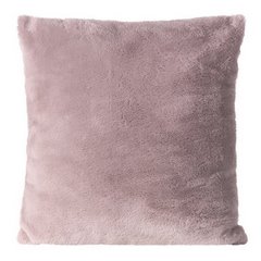 Poszewka dekoracyjna na poduszkę 45 x 45 kolor różowy - 45 X 45 cm - różowy 1
