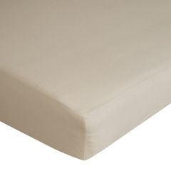 Prześcieradło bawełniane gładkie 120x200+25cm 140 kolor beżowy - 120 X 200 cm, wys.25 cm - beżowy 7
