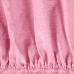 Prześcieradło bawełniane gładkie 120x200+25cm 140 kolor różowy - 120 X 200 cm, wys.25 cm - różowy 5