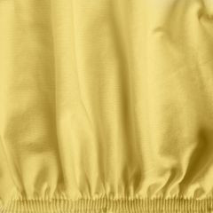 Prześcieradło bawełniane gładkie 160x200+25cm 140 kolor żółty - 160 X 200 cm, wys.25 cm - żółty 5