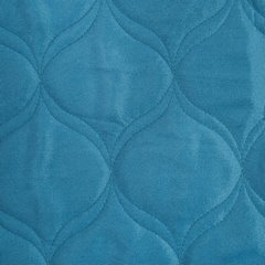 Narzuta na łóżko przeszywana 170x210 cm niebieska - 170 x 210 cm - niebieski 5