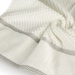 Ręcznik CALEB kremowy z bawełny frotte Eurofirany - 50 x 90 cm - kremowy 7