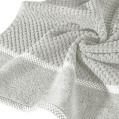 Ręcznik łazienkowy CALEB z bawełny frotte Eurofirany - 50 x 90 cm - jasnoszary 8