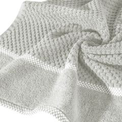 Ręcznik łazienkowy CALEB z bawełny frotte Eurofirany - 50 x 90 cm - jasnoszary 5