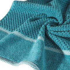 Ręcznik łazienkowy CALEB z bawełny frotte Eurofirany - 50 x 90 cm - turkusowy 8