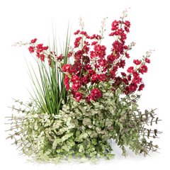 Sztuczny kwiat dekoracyjny czerwony Eurofirany - 85 cm - czerwony 6
