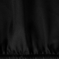 Prześcieradło NOVA 3 czarne z satyny bawełnianej z gumką Eurofirany - 220 x 200 x 30 cm - czarny 4