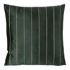 Poszewka dekoracyjna na poduszkę 45 x 45 kolor zielony - 45 x 45 cm - zielony 1