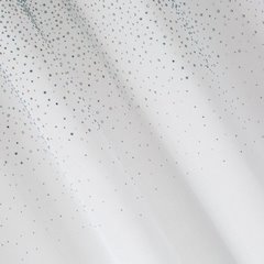 Dekoracja okienna MADLEN biała z pasem kryształków z etaminy Eurofirany - 140 x 250 cm - biały 2