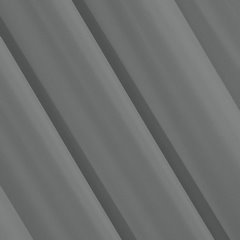 Zasłona gotowa RITA długa szara z matowej  gładkiej tkaniny  na przelotkach 140x250 cm EUROFIRANY - 140 x 250 cm - szary 2