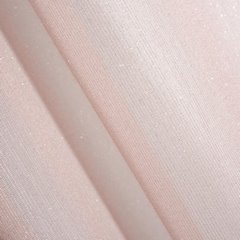 Firana ARIANA z falbanami z dodatkiem moherowej nici Eurofirany - 140 x 250 cm - różowy 2