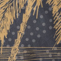 Komplet pościeli bawełnianej 160 x 200, 2 szt. 70 x 80 złota mandala hiszpańska bawełna  - 160 X 200 cm, 2 szt. 70 X 80 cm - grafitowy/złocisty 3