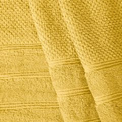 Bawełniany ręcznik kąpielowy frote musztardowy 50x90 - 50 X 90 cm - musztardowy 6