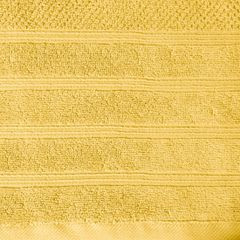 Bawełniany ręcznik kąpielowy frote musztardowy 70x140 - 70 x 140 cm - musztardowy 9