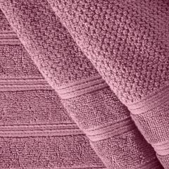 Bawełniany ręcznik kąpielowy frote liliowy 50x90 - 50 X 90 cm - liliowy 10