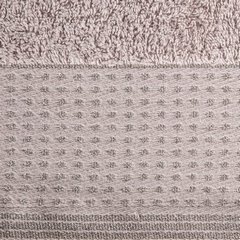 Ręcznik LUNA z błyszczącą bordiurą Eurofirany - 50 x 90 cm - pudrowy róż 3