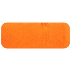 Ręcznik kąpielowy pomarańczowy LORI z bawełny z dekoracyjną bordiurą 30x50 cm Eurofirany - 30 X 50 cm - pomarańczowy 2