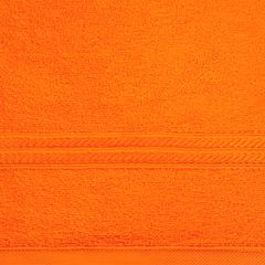 Ręcznik kąpielowy pomarańczowy LORI z bawełny z dekoracyjną bordiurą 30x50 cm Eurofirany - 30 X 50 cm - pomarańczowy 3