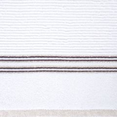 FILON ręcznik kąpielowy z błyszczącą bordiurą Eva Minge Eurofirany - 50 x 90 cm - biały 9