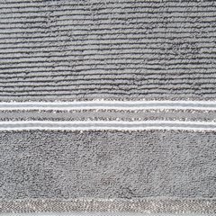 FILON ręcznik kąpielowy z błyszczącą bordiurą Eva Minge Eurofirany - 50 x 90 cm - srebrny 3