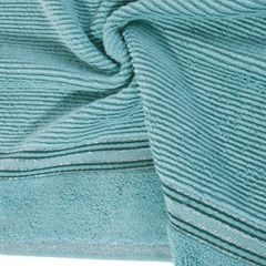 FILON ręcznik kąpielowy z błyszczącą bordiurą Eva Minge Eurofirany - 50 x 90 cm - niebieski 10