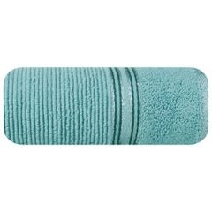 FILON ręcznik kąpielowy z błyszczącą bordiurą Eva Minge Eurofirany - 50 x 90 cm - niebieski 2