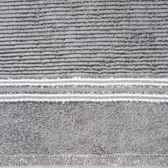 FILON ręcznik kąpielowy z błyszczącą bordiurą Eva Minge Eurofirany - 70 x 140 cm - srebrny 9