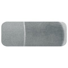 Ręcznik łazienkowy LUCY z bordiurą z weluru Eurofirany - 50 x 90 cm - jasnoszary 2