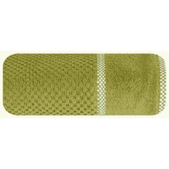 Ręcznik łazienkowy CALEB z bawełny frotte Eurofirany - 50 x 90 cm - oliwkowy 2