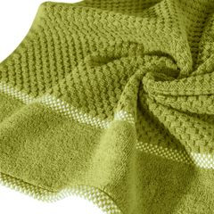 Ręcznik łazienkowy CALEB z bawełny frotte Eurofirany - 50 x 90 cm - oliwkowy 5