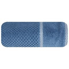 Ręcznik łazienkowy CALEB z bawełny frotte Eurofirany - 50 x 90 cm - niebieski 2
