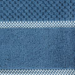 Ręcznik łazienkowy CALEB z bawełny frotte Eurofirany - 50 x 90 cm - niebieski 4