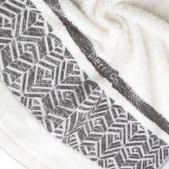 Ręcznik kąpielowy kremowy TEO bawełniany z ekskluzywnej kolekcji Pierre Cardin o gramaturze 480 g/m2 50x100 cm Eurofirany - 50 x 100 cm - kremowy 5