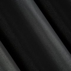 Essme czarna  gładka zasłona z lureksem 140x250cm na przelotkach Eurofirany - 140 x 250 cm - czarny 2
