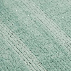 Łazienkowy dywanik w paski splot pętelkowy miętowy 60x90 cm - 60 x 90 cm - miętowy 6