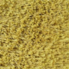 Celia musztardowy dywan łazienkowy shaggy ze srebrną nicą 50x70 cm - 50 x 70 cm - musztardowy 3