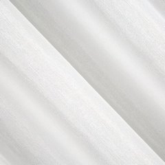 Biała firana ze srebrną nicią na przelotkach 140x250 cm - 140 X 250 cm - biały/srebrny 2