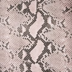 Pościel z satyny bawełnianej z wężowym nadrukiem, Rozmiar: 220 X 200 cm - 220 x 200 cm - jasnoróżowy 3