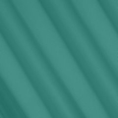 Parisa turkusowa zasłona zaciemniająca matowa gładka na przelotkach 135x250 cm DESIGN 91 - 140 x 250 cm - turkusowy 2